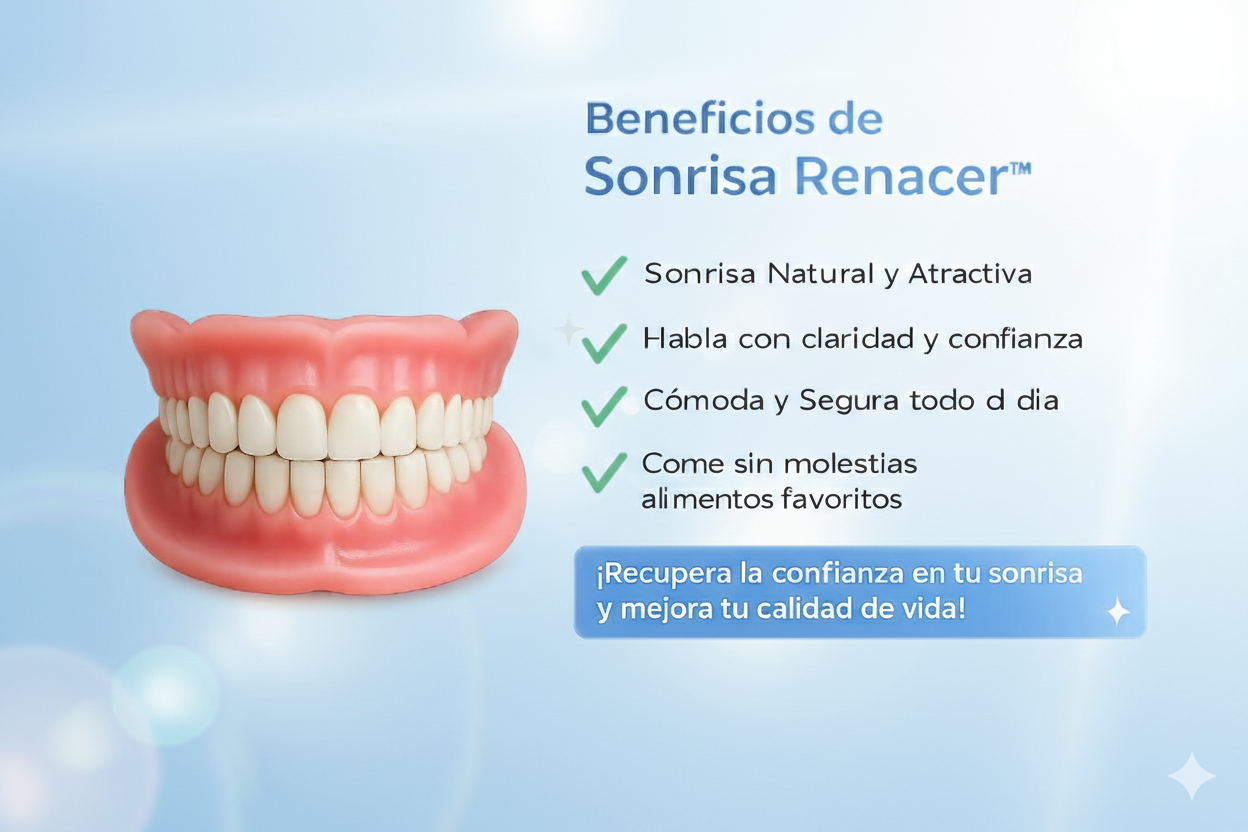 Sonrisa Renacer™ Hoy renaces para sonreír-