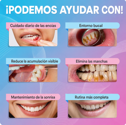 Limpiador ultrasónico de dientes
