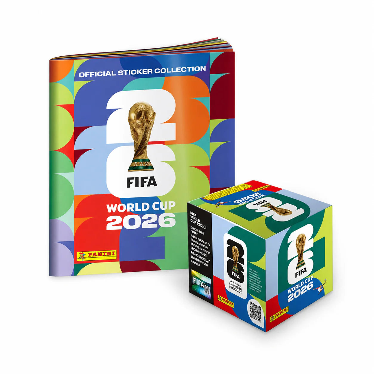 Colección oficial de cromos del Mundial 2026™ Caixa com 50 Pacotes + Álbum Oficial