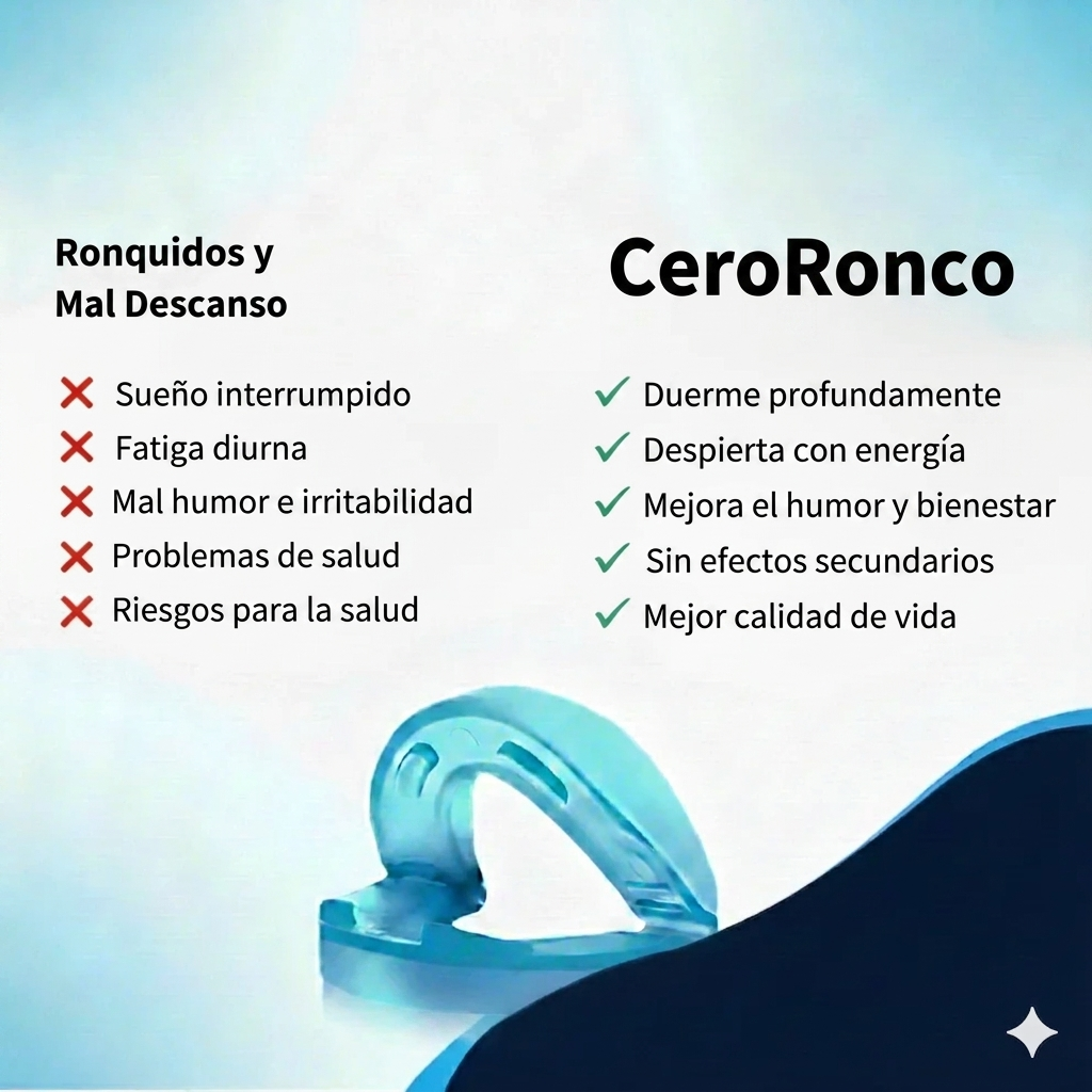 CeroRonco™  boquilla anti-ronquidos