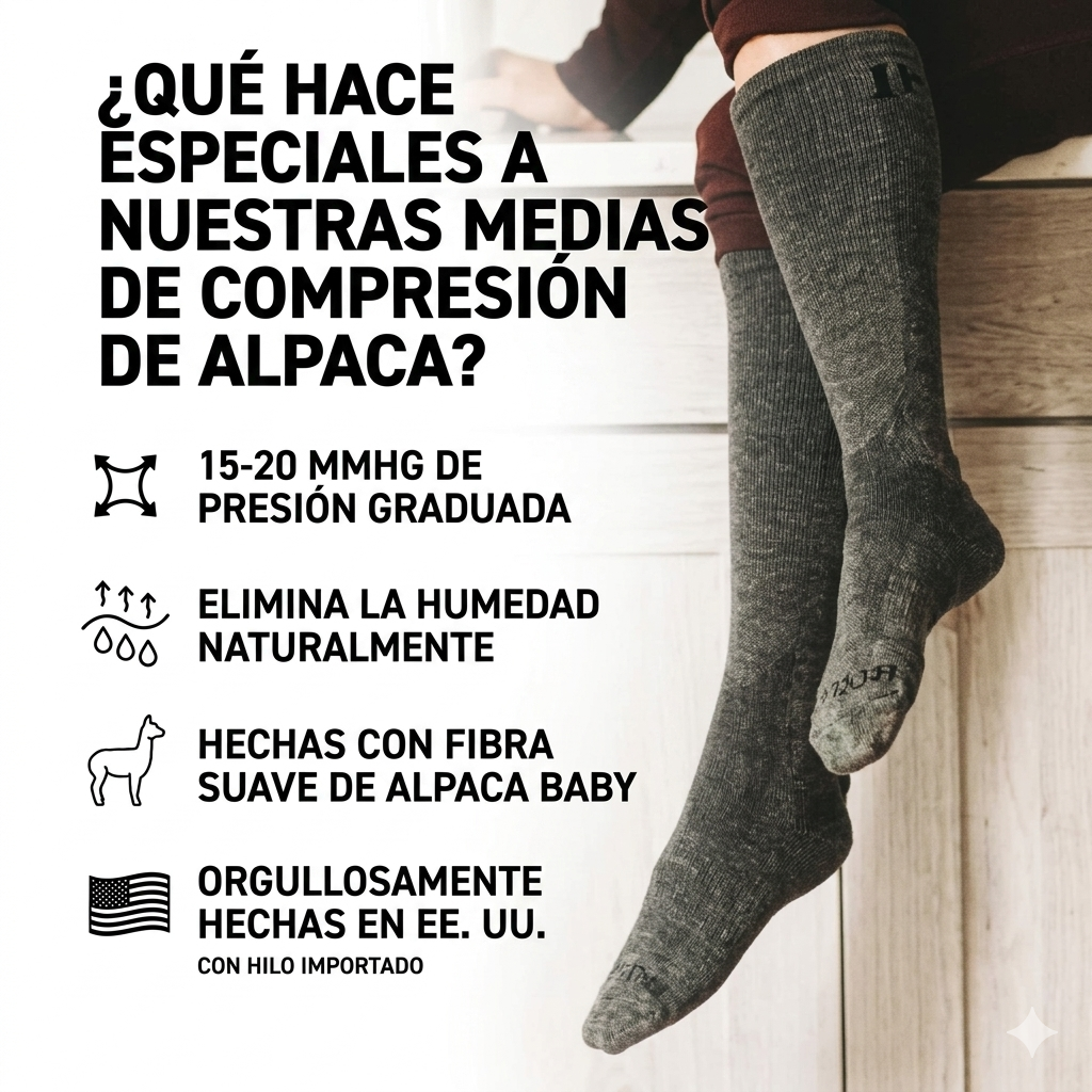 PiernaLigera™  Medias de compresión avanzadas.