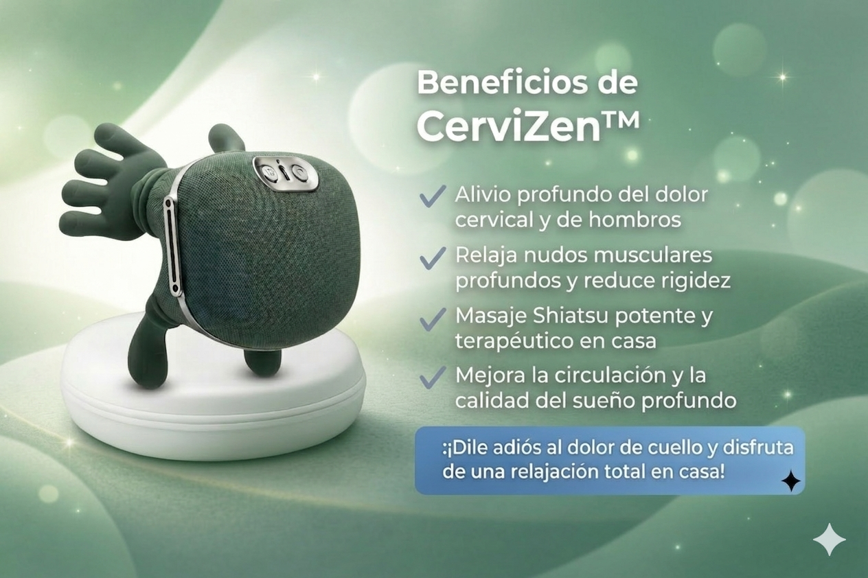 CerviZen™   Masajeador Terapéutico