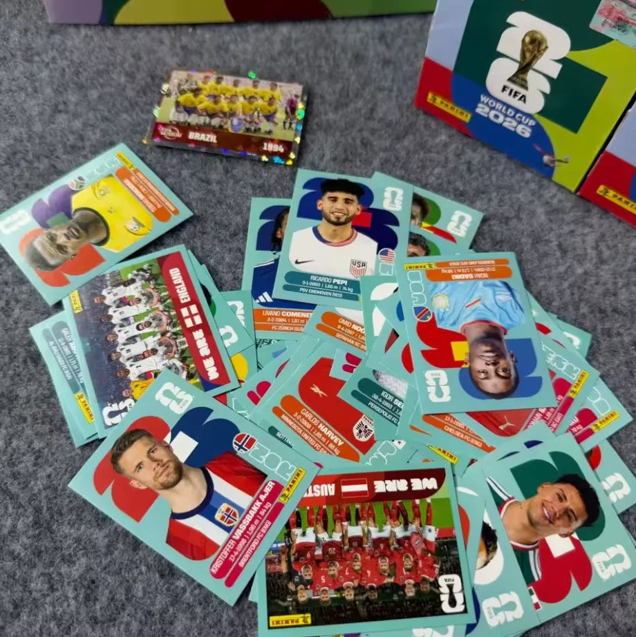 Colección oficial de cromos del Mundial 2026™ Caixa com 50 Pacotes + Álbum Oficial