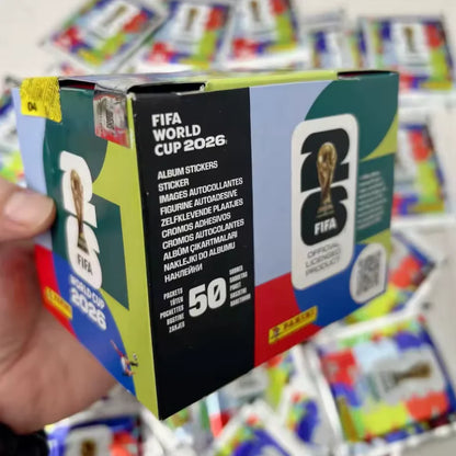 Colección oficial de cromos del Mundial 2026™ Caixa com 50 Pacotes + Álbum Oficial